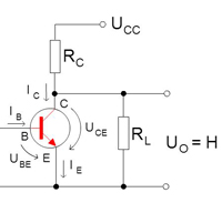 f.10.1 Tranzistorový spínac - Invertor